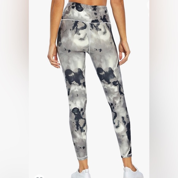 NWT Balance Collection Black Tie Dye Burst compression leggings - Picture 6 of 8